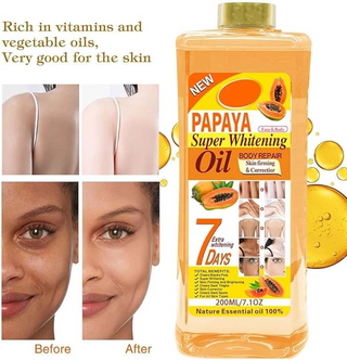 Veet Gold Papaya Super Whitening Oil 7 Days 1000ml