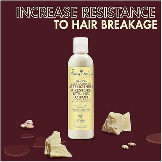 Shea Moisture Jamaican Black Castor Oil Strengthen & Restore Styling Lotion 8oz | Strengthen Restore Hair