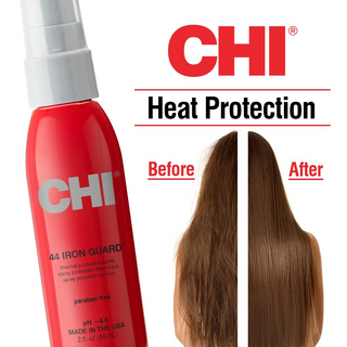 CHI 44 Iron Guard Thermal Protection Spray 2 Fl Oz – Heat Protectant for All Hair Types