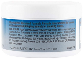 WaveBuilder Advanced High Def Pomade 3.5oz | Deep Waves & Shine