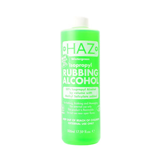 Haz Wintergreen Isopropy Rubbing Alcohol 500ml/17.59oz