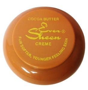 COCOA BUTTER EVER SHEEN CREME FOR SOFTER YOUNGER FEELING SKIN 130ML