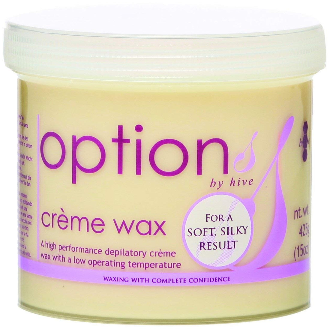 OPTIONS PAR CIRE CRÈME DE HIVE 425G/15OZ