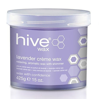 OPTION BY HIVE LAVENDER SHIMMER CREME WAX 425G/15OZ