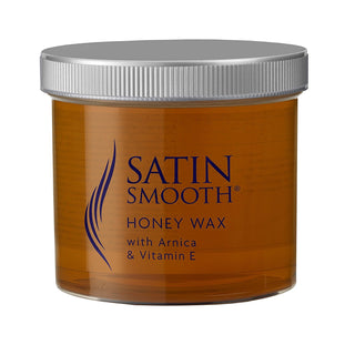 SATIN SMOOTH HONEY WAX WITH ARNICA & VITAMIN E 425G
