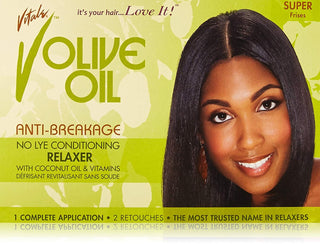 VITALE OLIVE OIL NO LYE CONDITIONING RELAXER SUPER FORMULA - 1 COMPLETE APPLICATION
