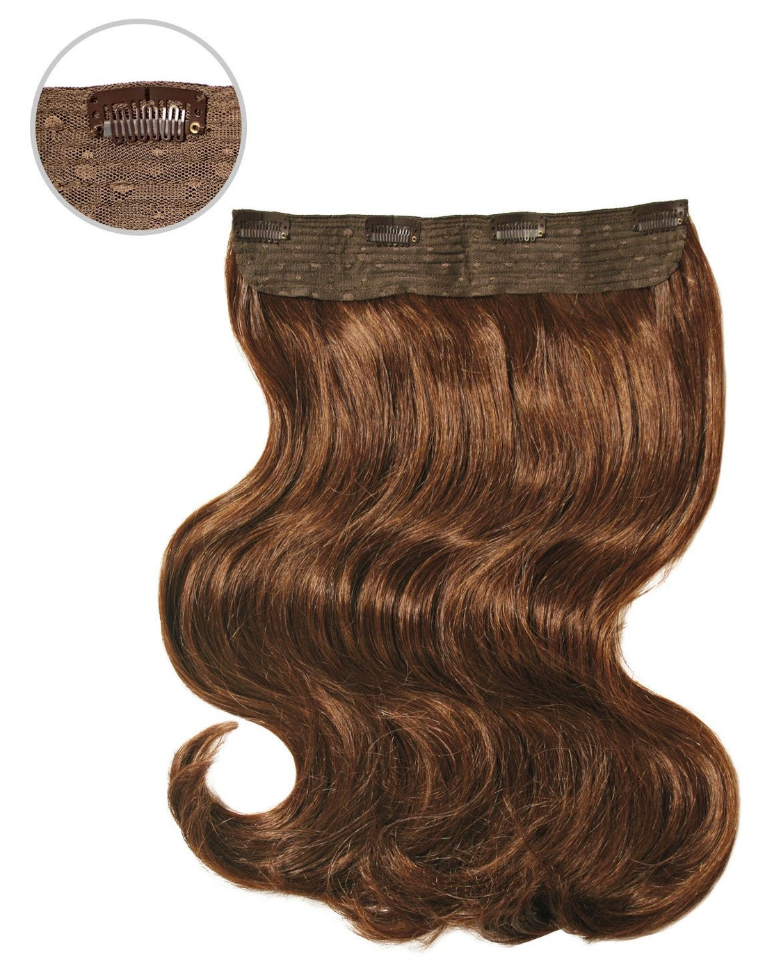 Glam Extension Synthétique 22 pouces - 1 Trame Ondulée