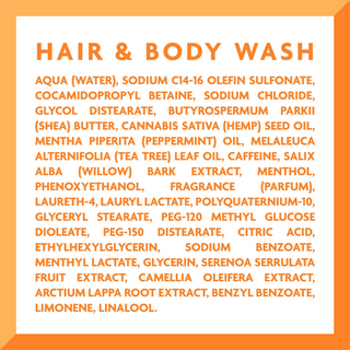 Cantu For Men Hair & Body Wash 2-in-1 13.5oz | Shea Butter & Tea Tree