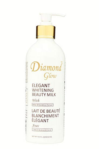 Diamond Glow Elegant Whitening Beauty Milk 16.8oz