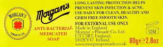 Morgan’s Anti-Bacterial Medicated Soap 80g | Deep Cleansing & Germ Protection