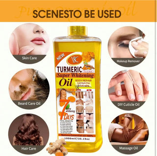 Veet Gold Turmeric Super Whitening Oil 1000ml