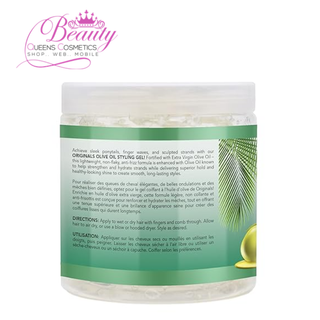 Originals Africa's Best Olive Oil Styling Gel 9oz | Strong Hold & Healthy Shine