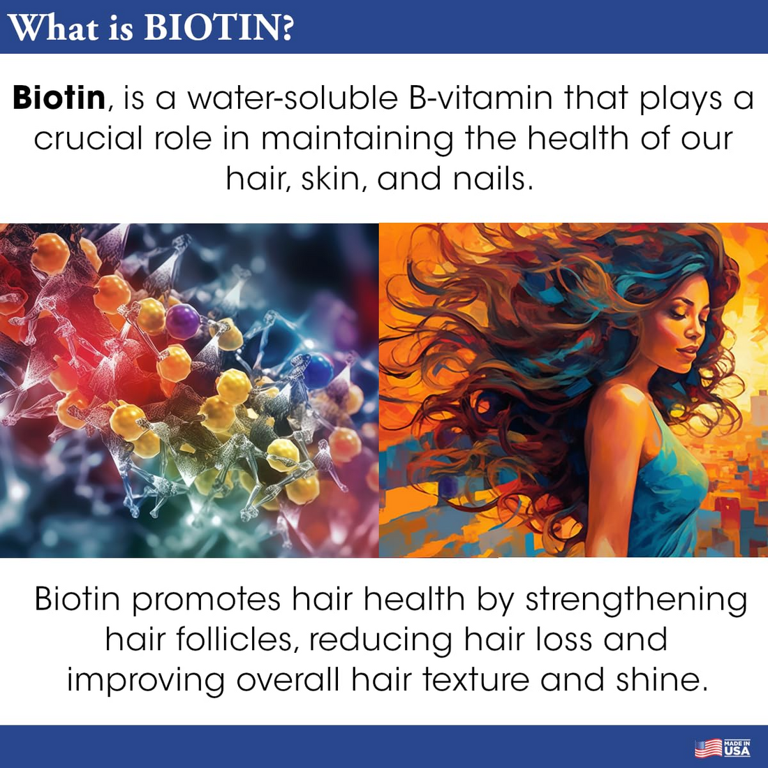 Difeel Biotin Pro-Growth Conditioner 12oz | Strengthen, Thicken & Growth Care