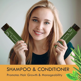Sunny Isle Rosemary & Mint Hair & Strong Roots Shampoo 354ml | Strong Roots Hair Care