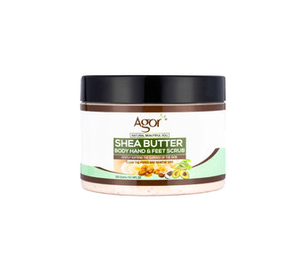 Agor Shea Butter Body hand & feet scrub - 300 gm/10.14 fl.oz