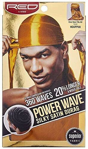 RED BY KISS POWER WAVE SILKY SATIN DURAG