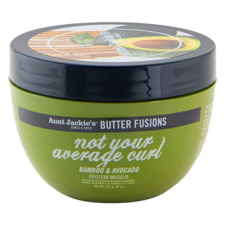 Aunt Jackie's Butter Fusions Not Your Average Curl Bamboo & Avocado Protein Masque 227g/ 8oz.