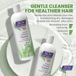 AtOne With Nature Botanical Hydrating Shampoo 16oz Argan Oil