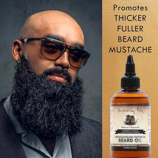 Sunny Isle Jamaican Black Castor Oil Beard Oil 118ML | 100% Natural