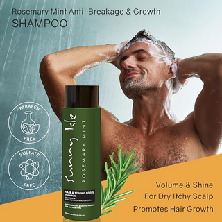 Sunny Isle Rosemary & Mint Hair & Strong Roots Shampoo 354ml | Strong Roots Hair Care