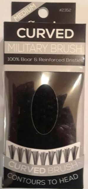 Annie Curved Military Brush - 2352