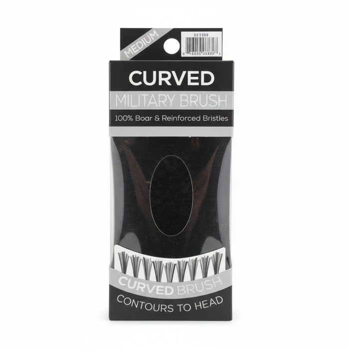 Annie Curved Military Brush - 2352