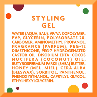Cantu for Kids Styling Gel 2.25oz |Moisturizes, Hold & Smooth Curls