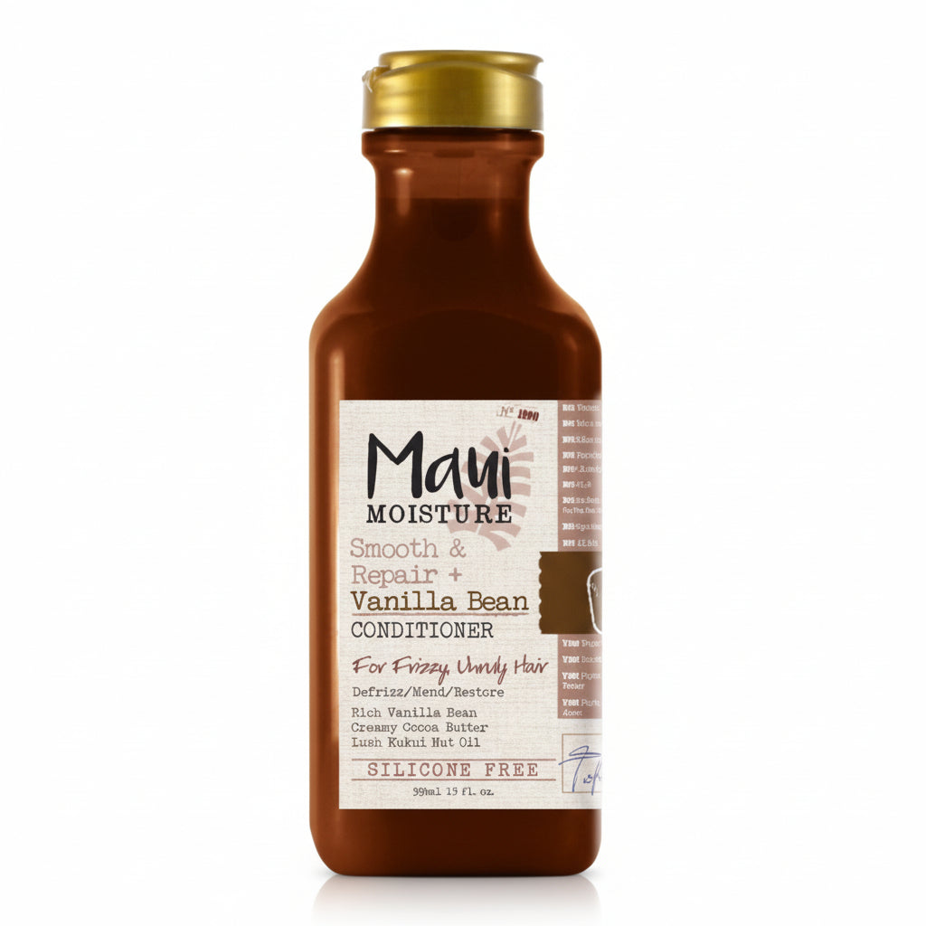 Maui Moisture Smooth&amp;Repair+Revitalisant à la gousse de vanille 13oz/385ml