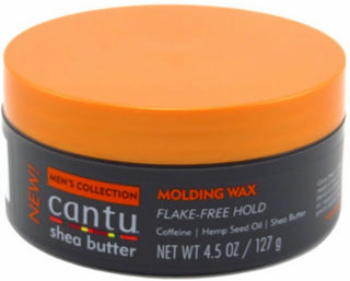 Cantu Men's Collection Shea Butter Molding Wax Flake Free Hold 4.5oz/127g