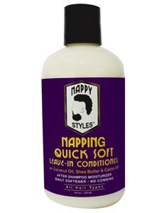 Nappy Styles Napping Quick Soft Après-shampooing sans rinçage 8oz/237ml