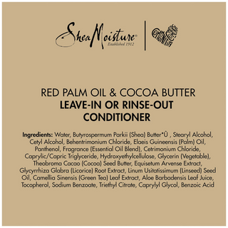 Shea Moisture Red Palm Oil & Cocoa Butter Hi-Slip Detangling Conditioner 399ml