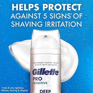 Gillette Pro Sensitive Deep Comfort Shave Foam 250ml