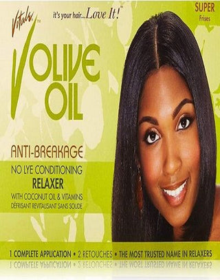 Vitale Olive Oil No Lyf Conditioning Relaxer Super Formula-1 Touch Up Application