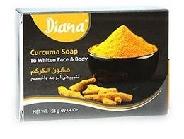 Diana Curcuma Soap To Whiten Face and Body-125g/4.4oz