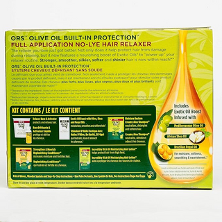 ORS Olive Oil No-Lye Hair Relaxer Full Application | Extra Strength & Normal