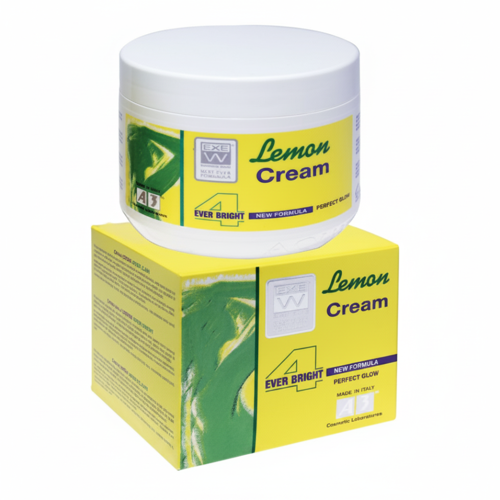 A3 lemon cream 4 ever bright 400ml for hydrating bright and smooth glowing skin