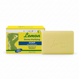 A3 lemon dermo purifying soap for oily skin antibacterial brightening face and body cleanser