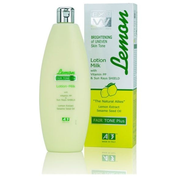 A3 Lemon Lotion Milk 400ml | Hydrate, Protect & Brighten Skin with Vitamin PP