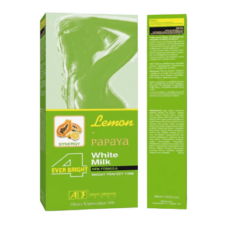 A3 lemon papaya white milk lotion for soft smooth and radiant glowing skin