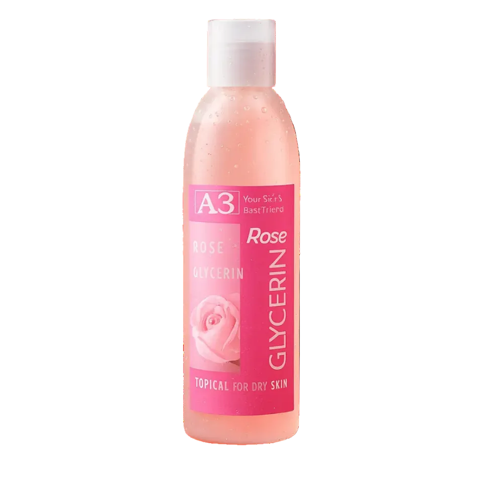 A3 rose glycerin hydrating rose water for soft smooth and glowing skin