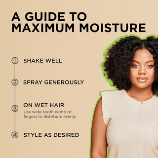 African Pride Moisture Miracle Coconut Milk & Honey Leave-In Conditioner - Refreshes & Softens Natural Coils & Curls, Hydrates & Shines Hair, 8 oz