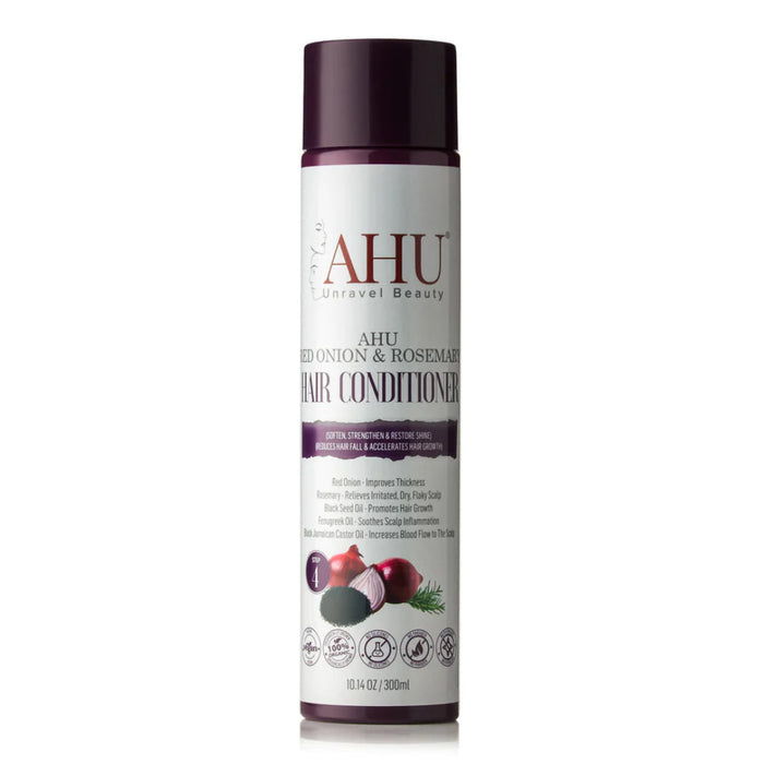 AHU Red Onion & Rosemary Hair Conditioner 300ml | Smooth & Strengthen