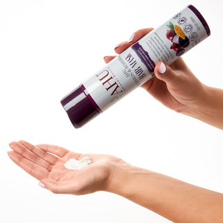 ahu red onion rosemary hair mask 300ml deep repair strengthening treatment dry damaged hair care mask
