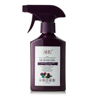 ahu red onion rosemary hair treatment spray 300ml scalp repair hair growth lightweight leave in spray