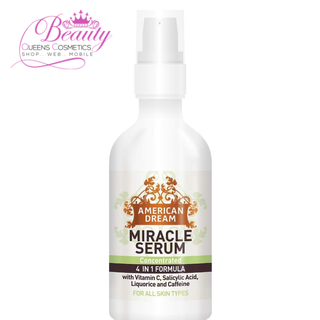American Dream Miracle Serum  4-in-1 Concentrated Formula 2oz for Radiant Skin