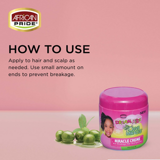 African Pride Dream Kids Olive Miracle Miracle Creme 170g/6oz