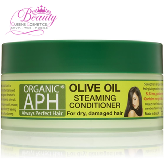 APH Organic Hair Steaming Conditioner with Olive Oil 200ml- Repair, Nourish & Strengthen Hair