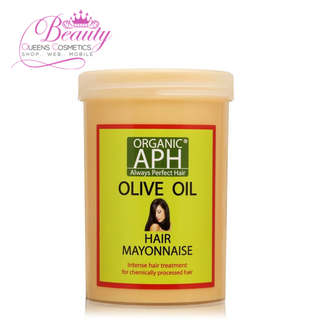 APH Organic Olive Oil Hair Mayonnaise 1200ml- Deep Moisture & Strength Repair