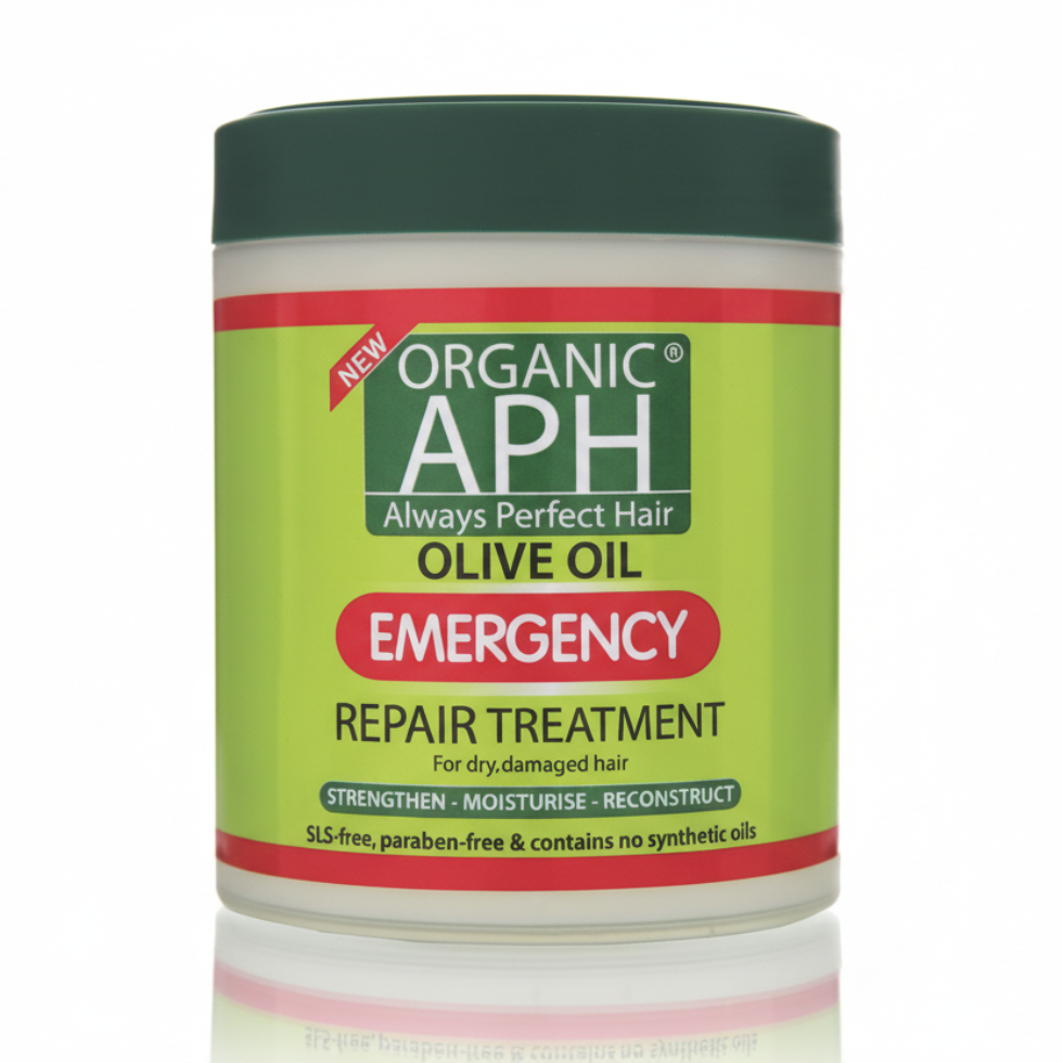 APH olive oil emergency repair treatment 500ml deep repair strengthening hair mask for soft shiny hair