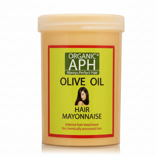 APH olive oil hair mayonnaise 1200ml deep moisture repair treatment for soft smooth shiny hair